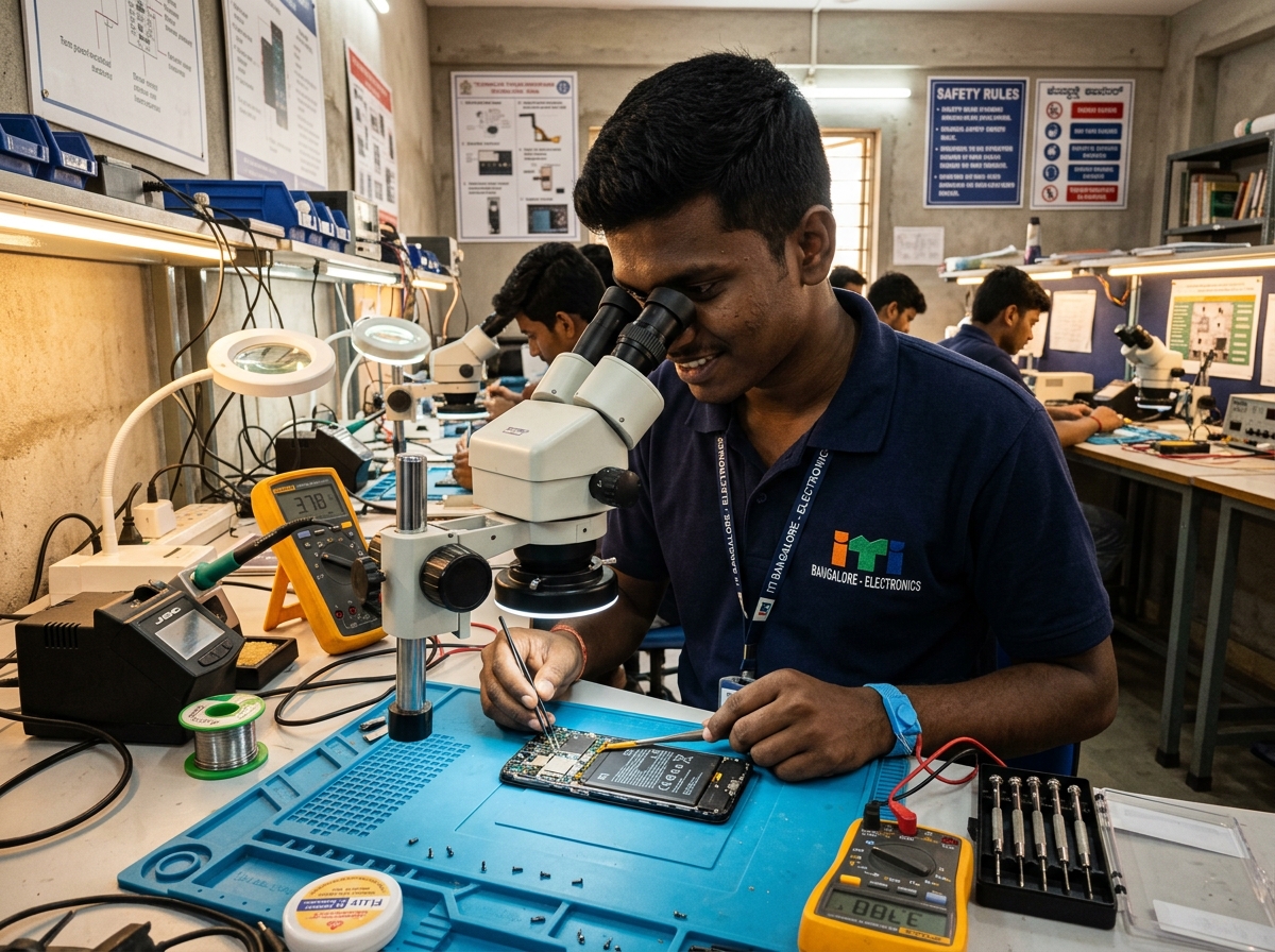 Mobile Repairing Workshop Lab